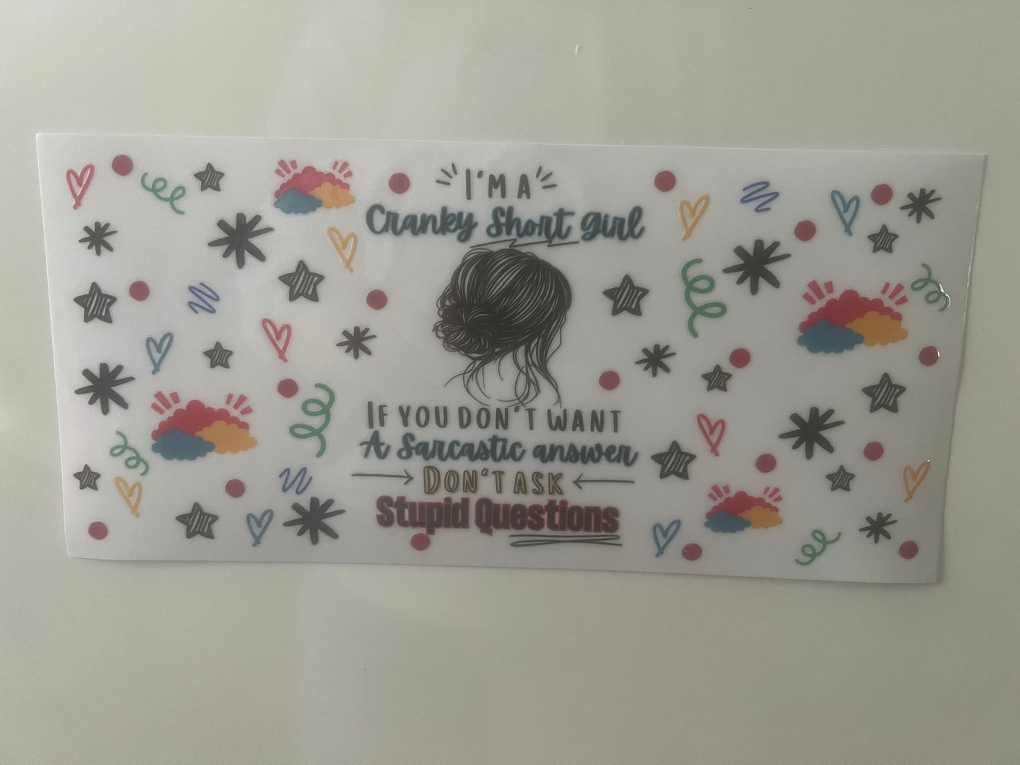 Im a cranky short girl wrap