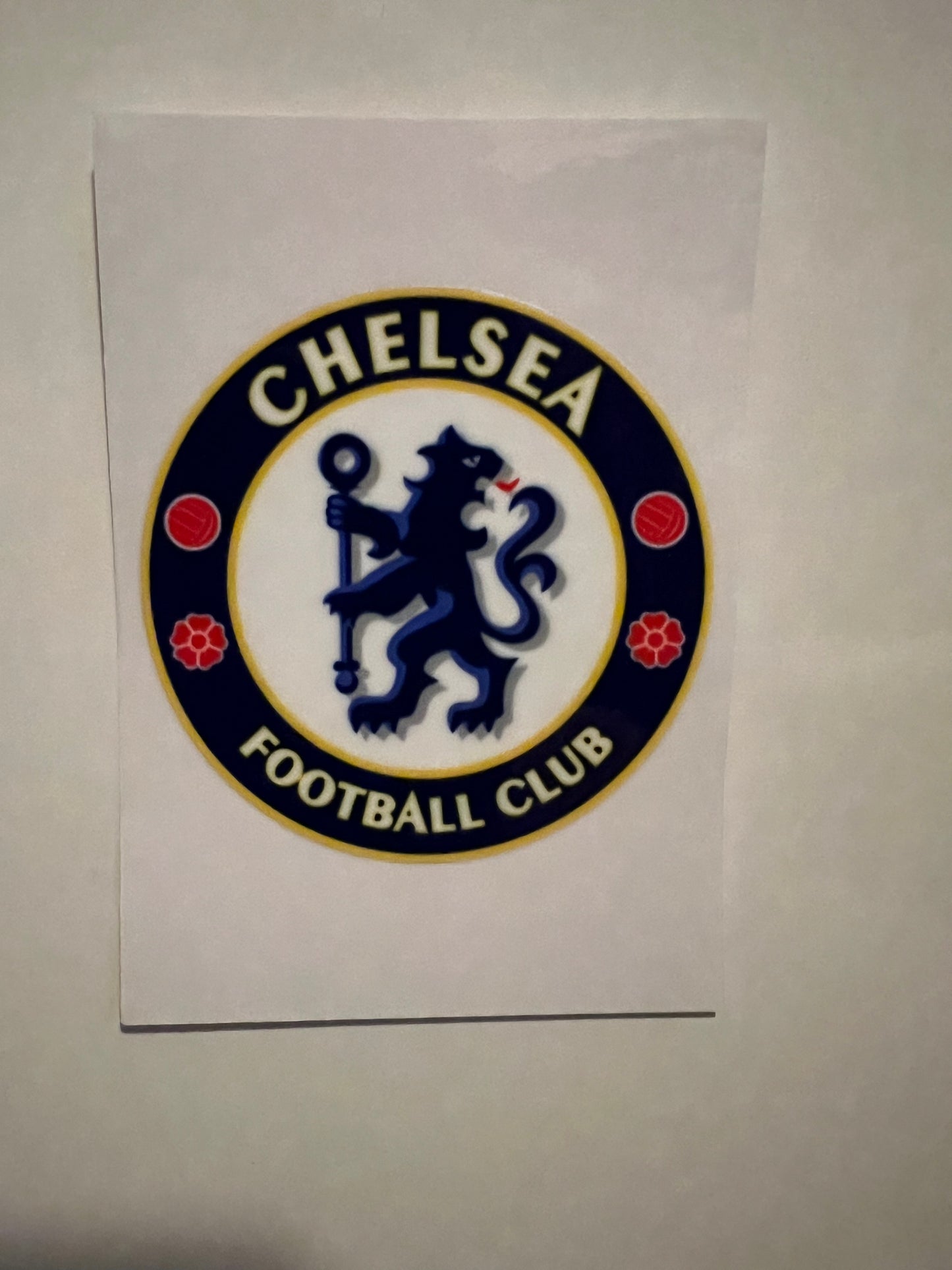Chelsea Football club badge UVDTF decal (L)