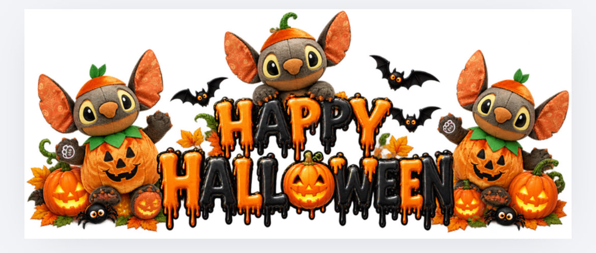 Stitch Halloween wrap (UVPOD)