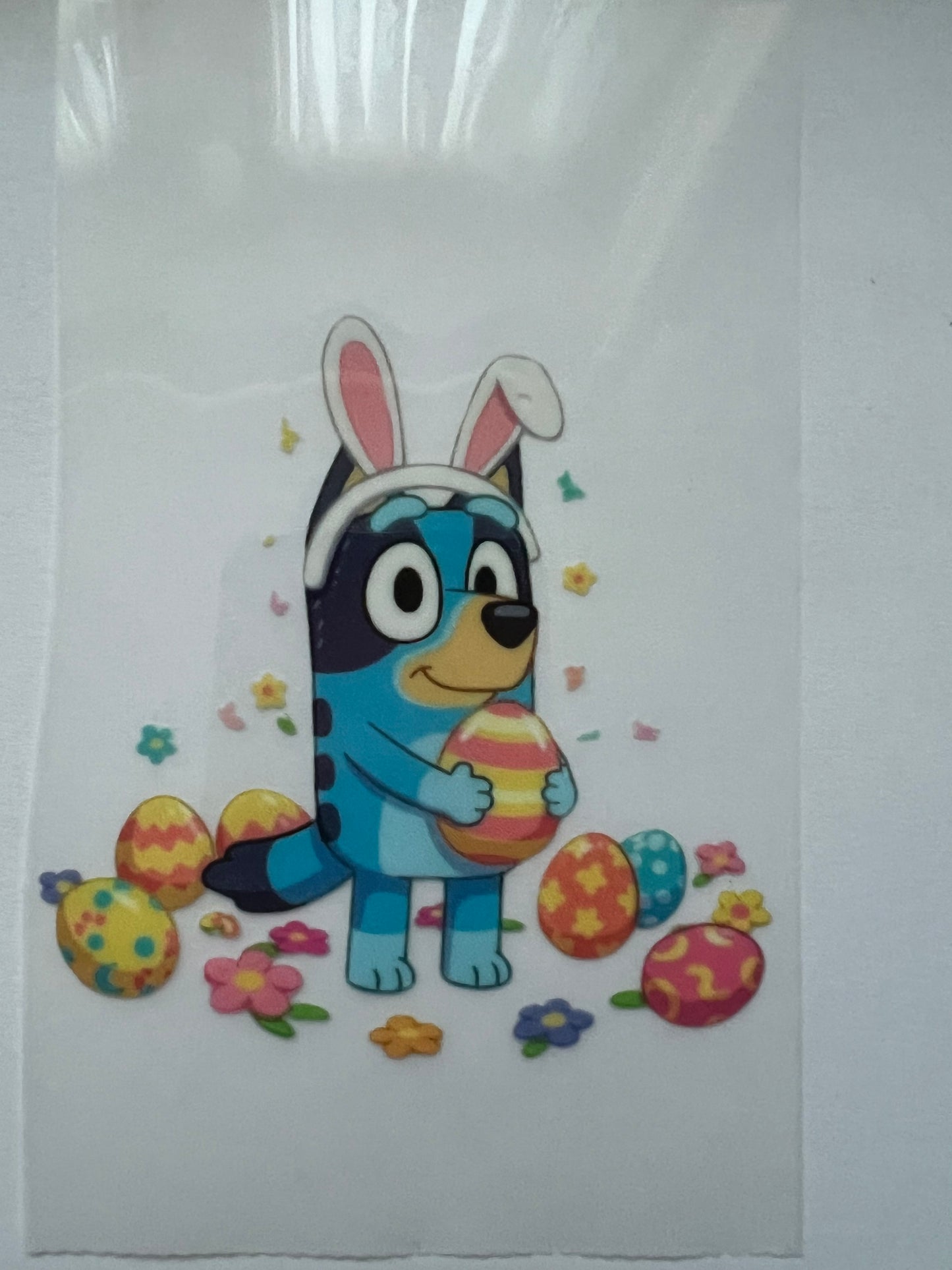 Easter bluey DTF transfer POD