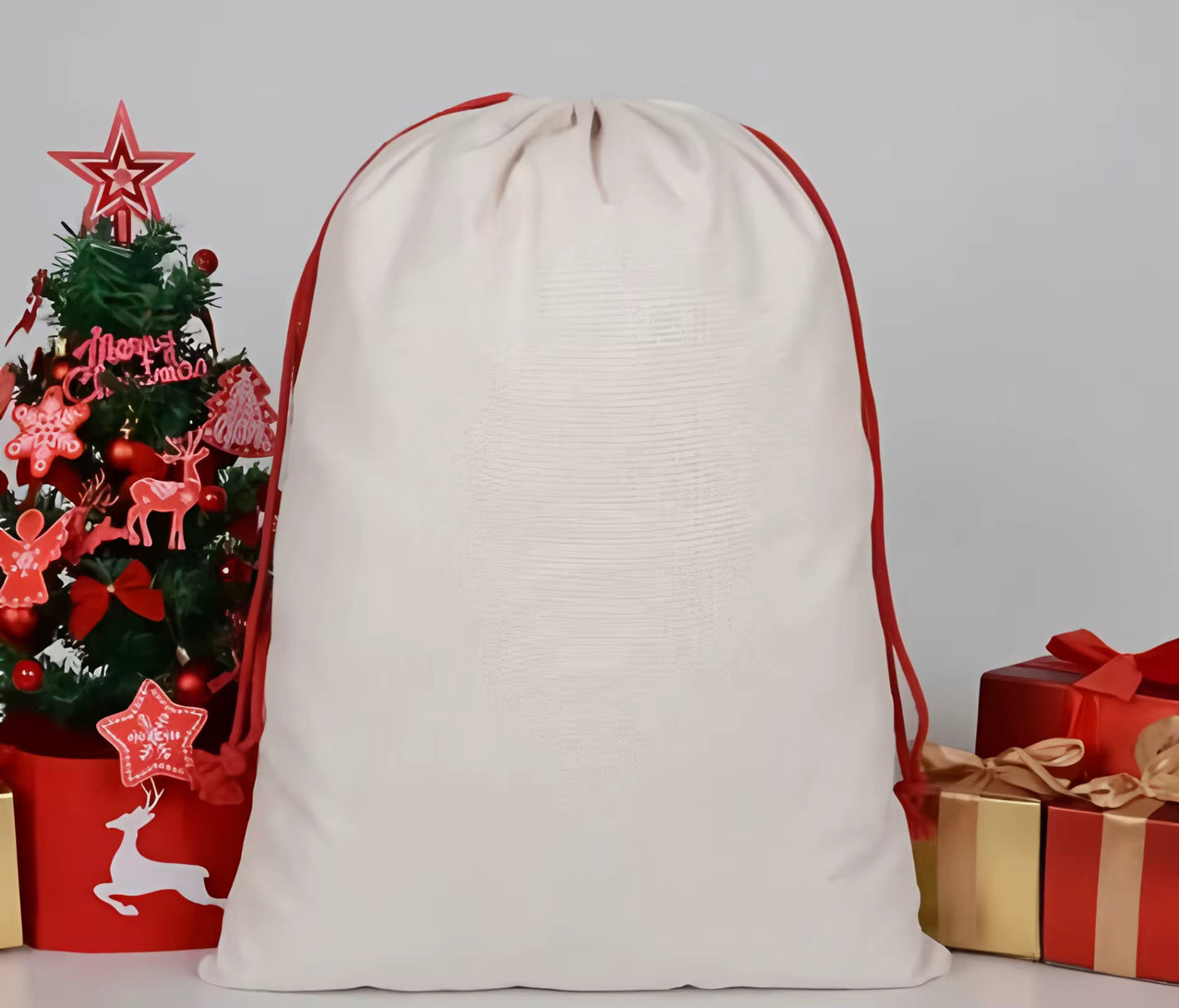 Christmas sack- plain- cannot be sent by large letter postage