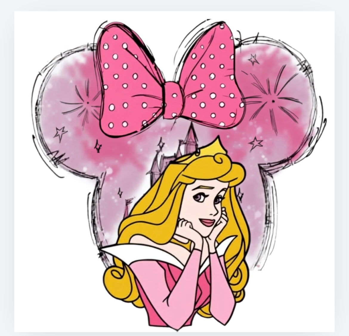 Princess’ Mickey ear decals UVPOD) exclusive