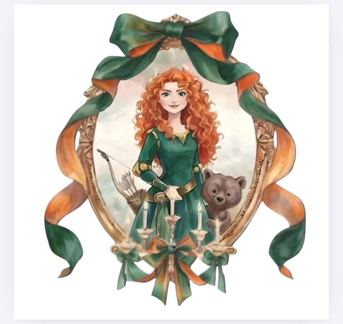 Princess’ Mirror mirror on the wall decals UVPOD) exclusive
