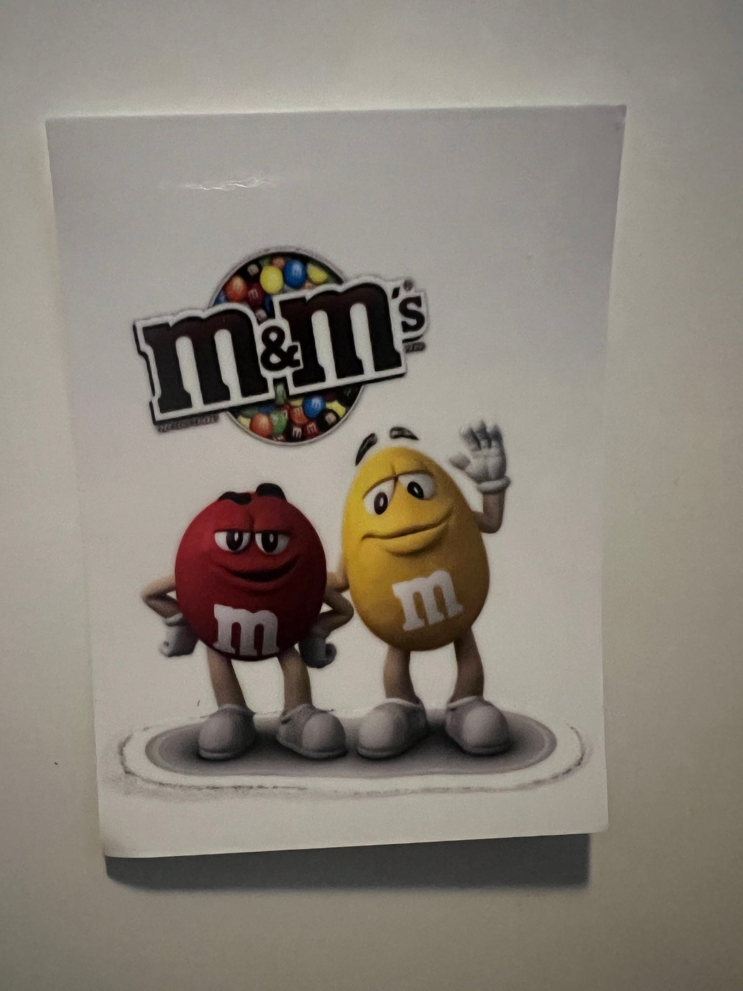 M&Ms decal