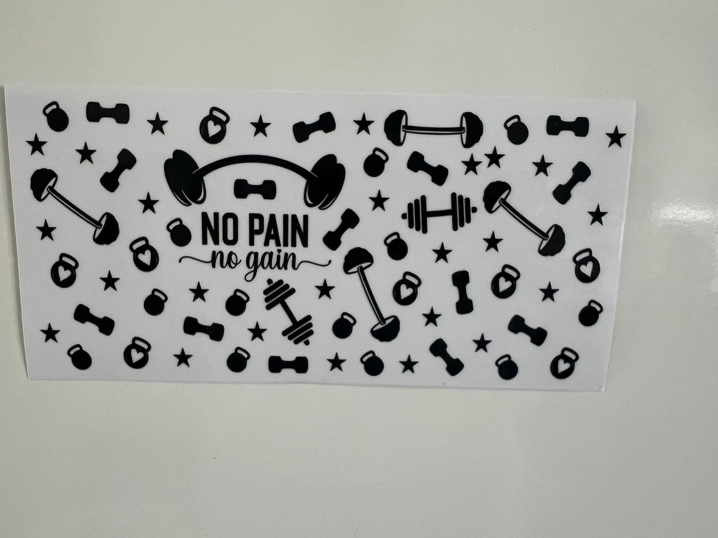 No pain no gain wrap V2