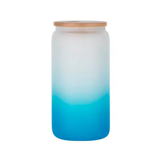 16oz frosted ombré glass libbey cans - cannot be sent by large letter postage