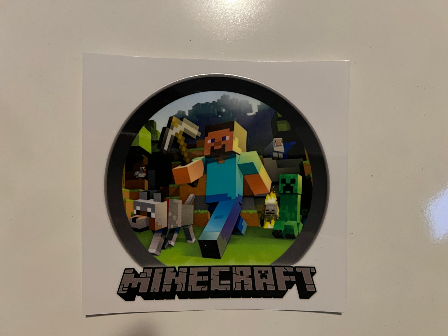 Minecraft decal exclusive