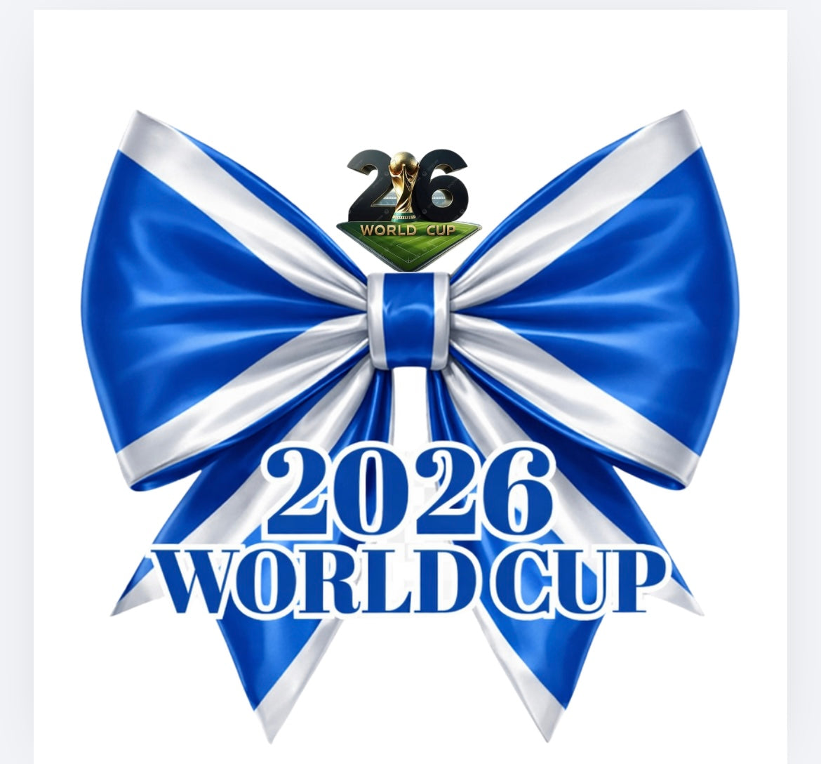 World Cup scotland football bow DTF (POD) exclusive