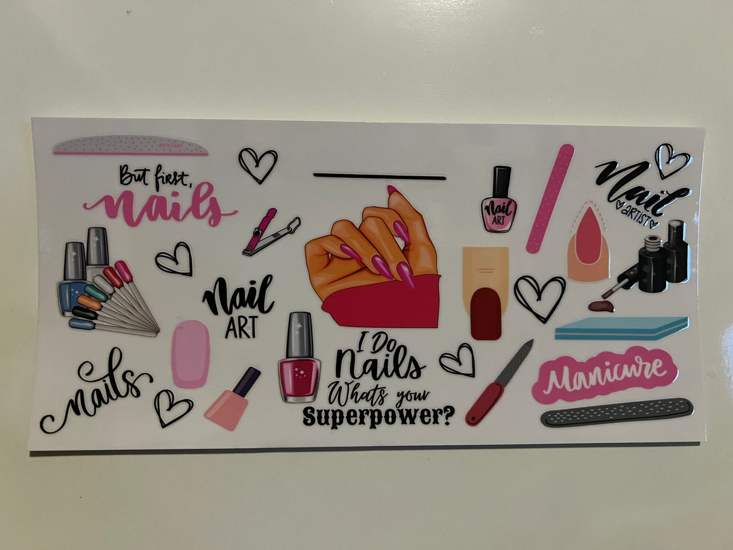 I do nails what’s your superpower wrap exclusive