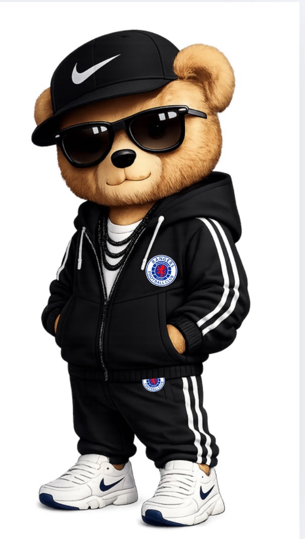 Trendy football bear -Rangers DTF (POD) exclusive