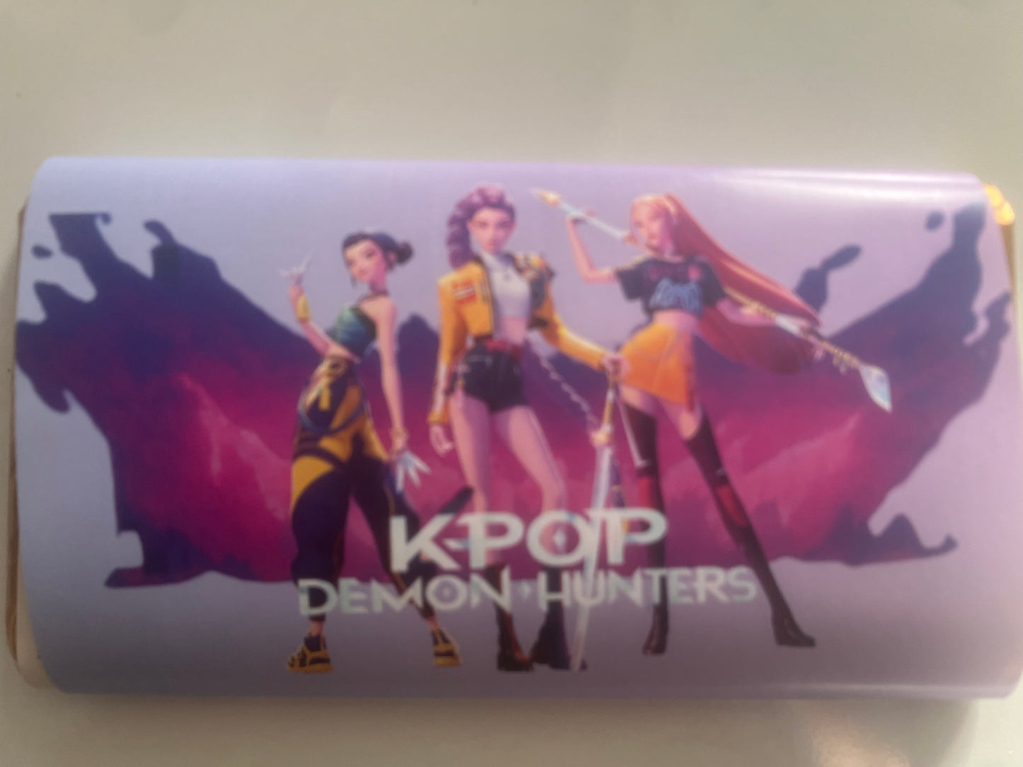K-pop Demon Hunters chocolate bar wrapper