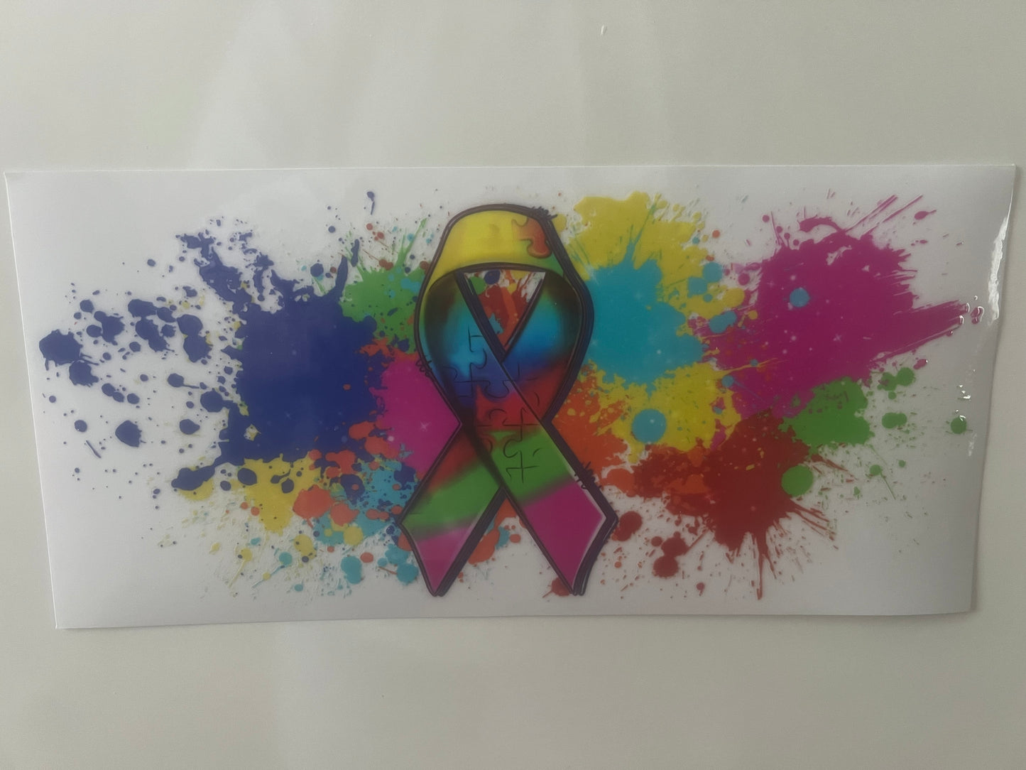 Autism ribbon wrap exclusive