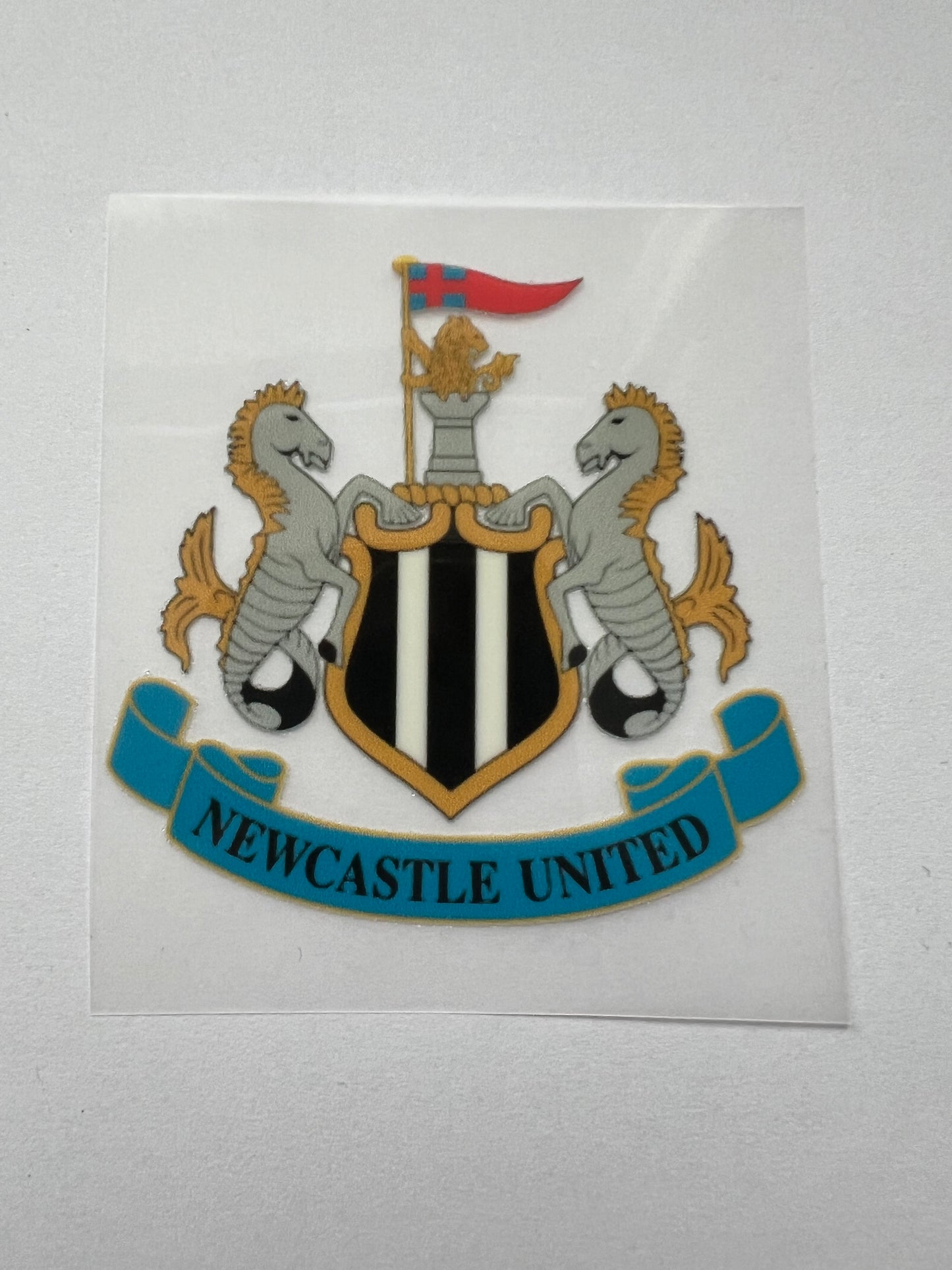 Newcastle United football club badge DTF transfer (POD)