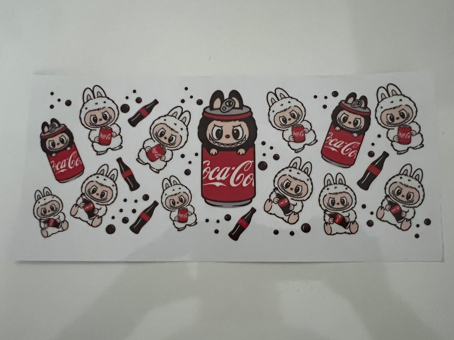 Labubu Coca Cola wrap exclusive