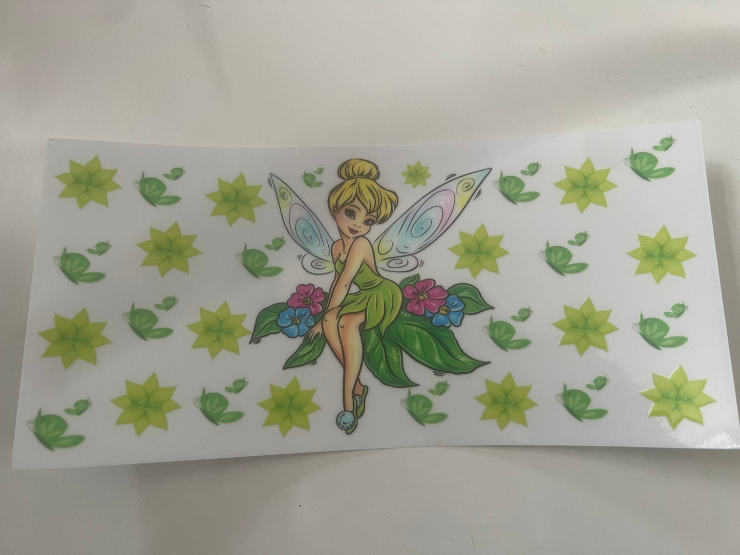 Tinkerbell with flowers wrap