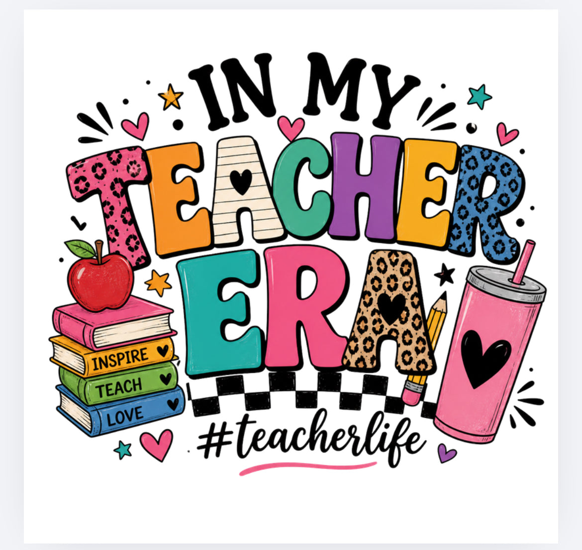 In my teacher era decal (UVPOD)