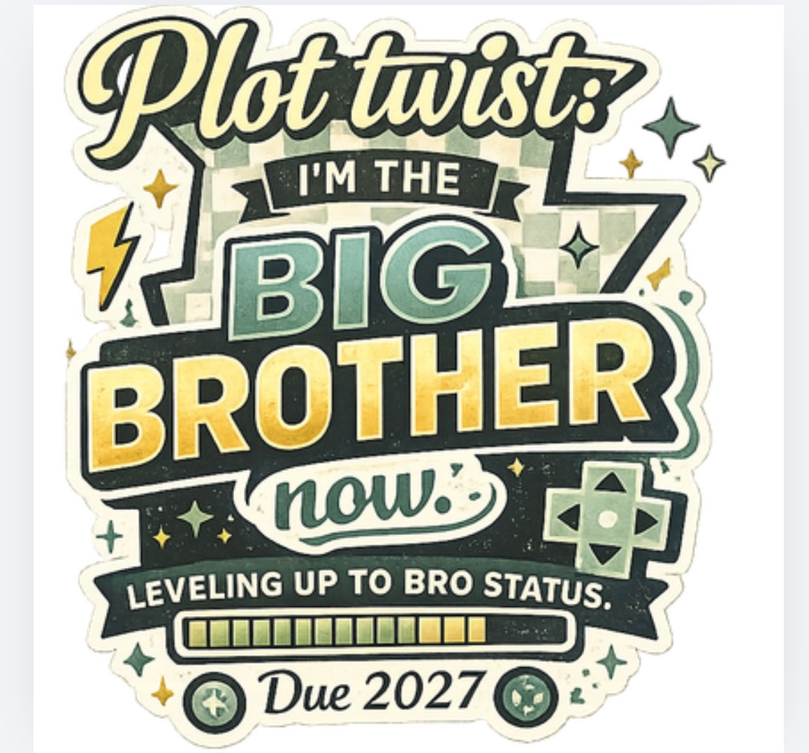 Big sibling / sister / brother designs UVDTF (UVPOD)