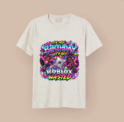 Roblox birthday DTF (POD) exclusive