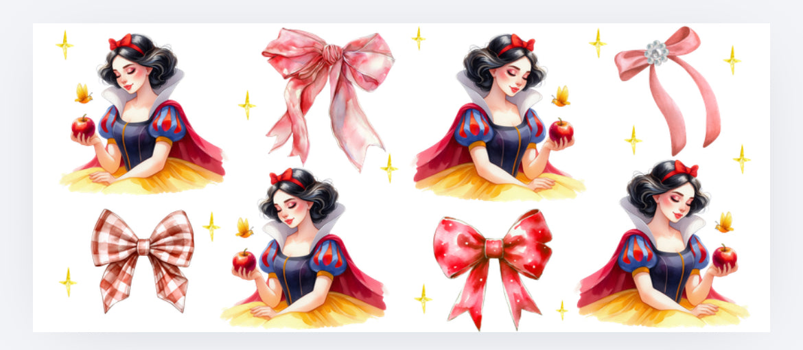 Princesses and croquet bow wrap (UVPOD) exclusive