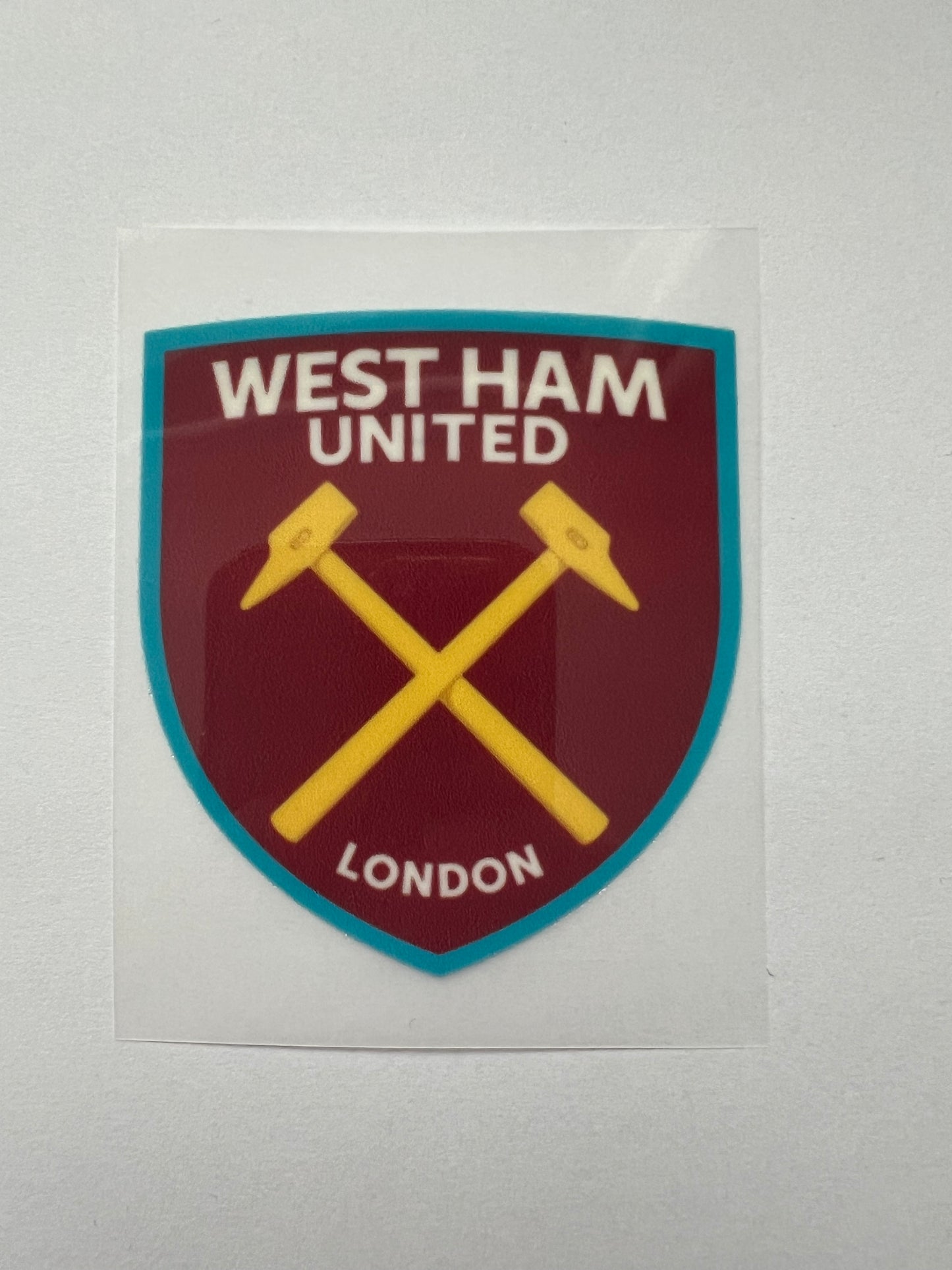 West Ham United football club badge DTF transfer (POD)