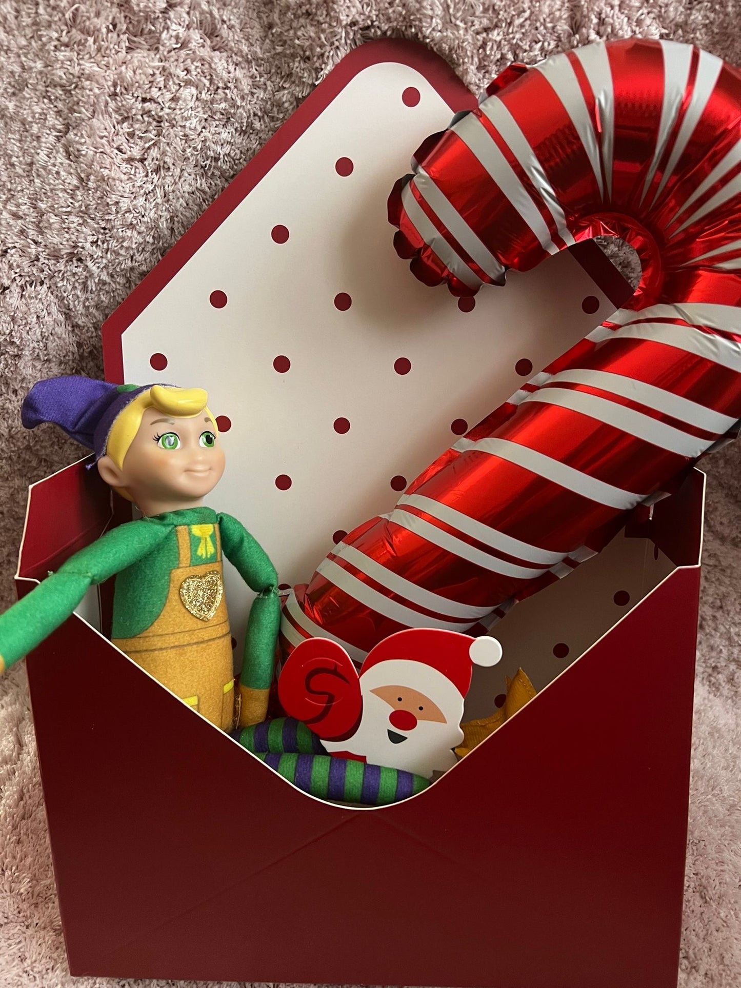 Elf arrival kit - elf and grinch NOT included - cannot be sent by large letter postage