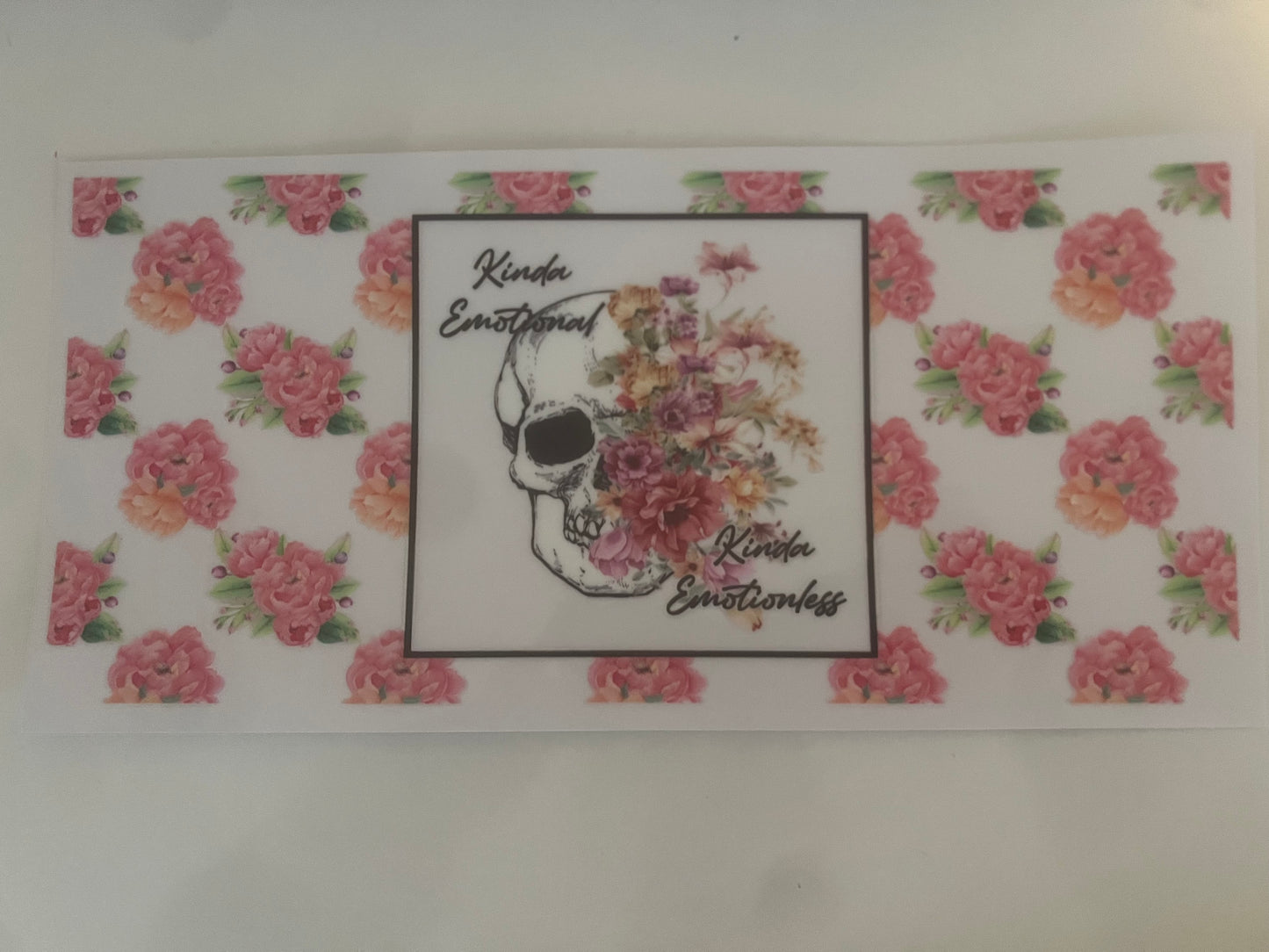 Kinda emotional kinda emotionless skull wrap