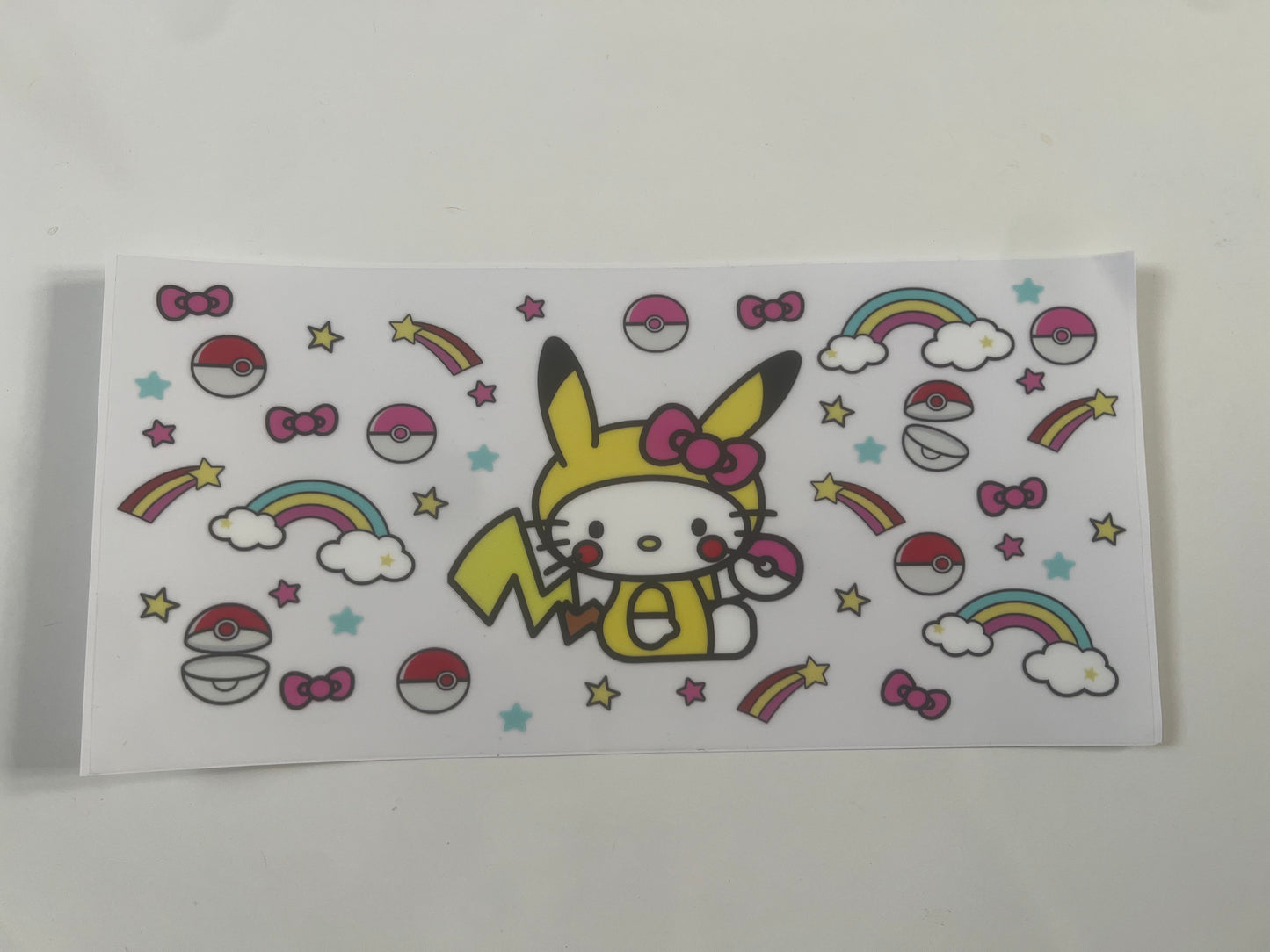 Hello kitty pikachu wrap