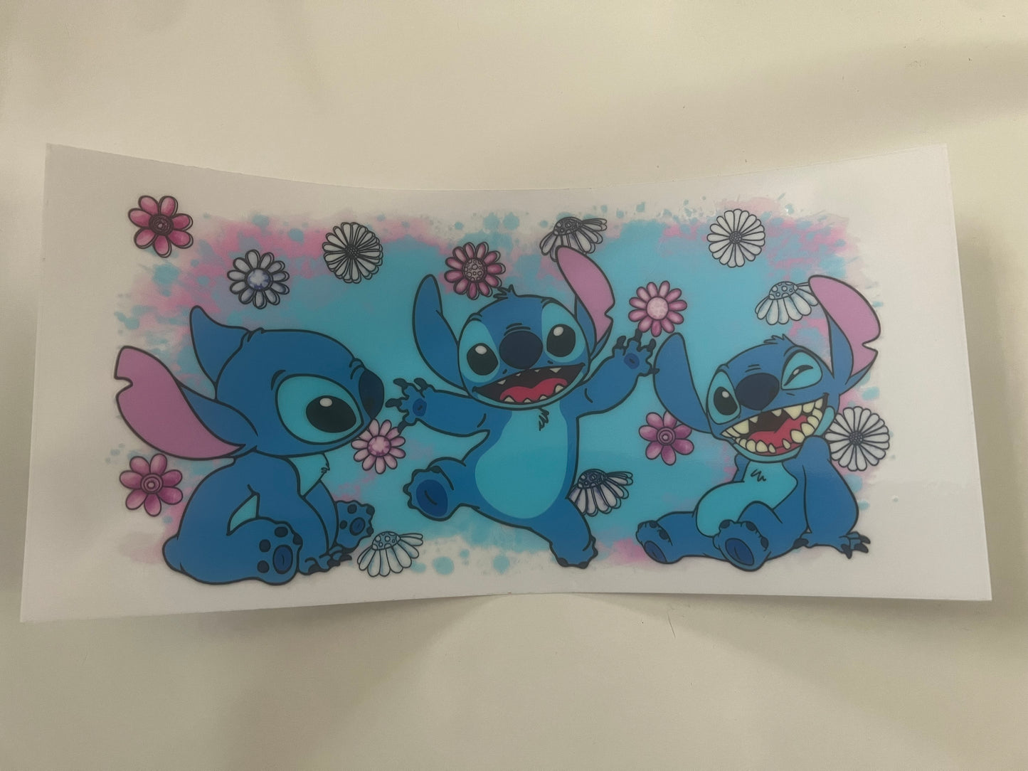 Stitch and flowers wrap