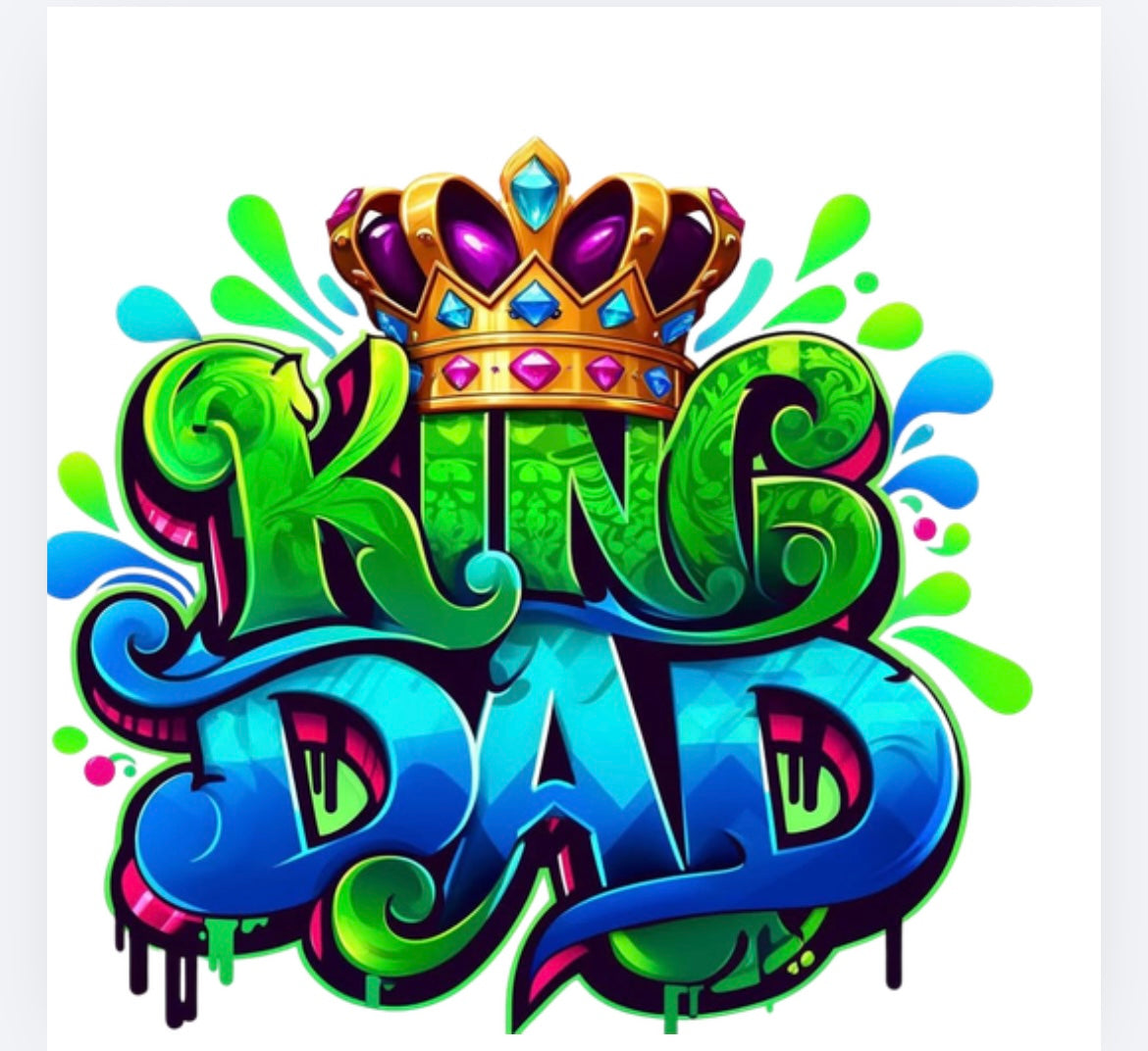 King dad DTF (POD) exclusive