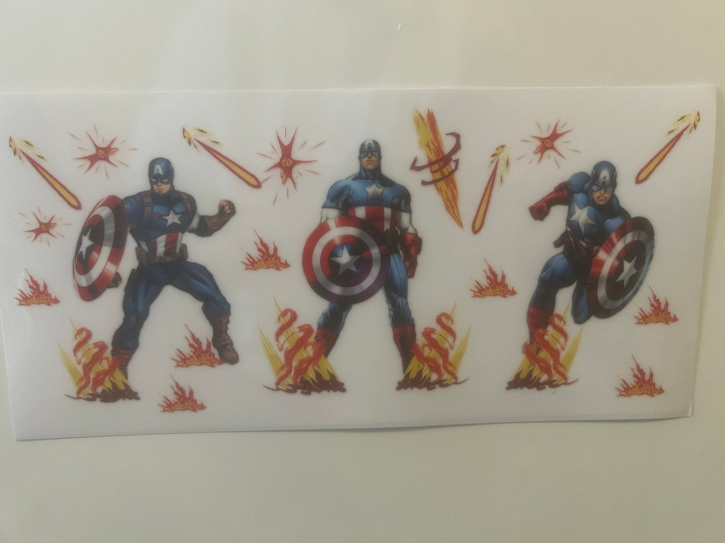 Captain america wrap