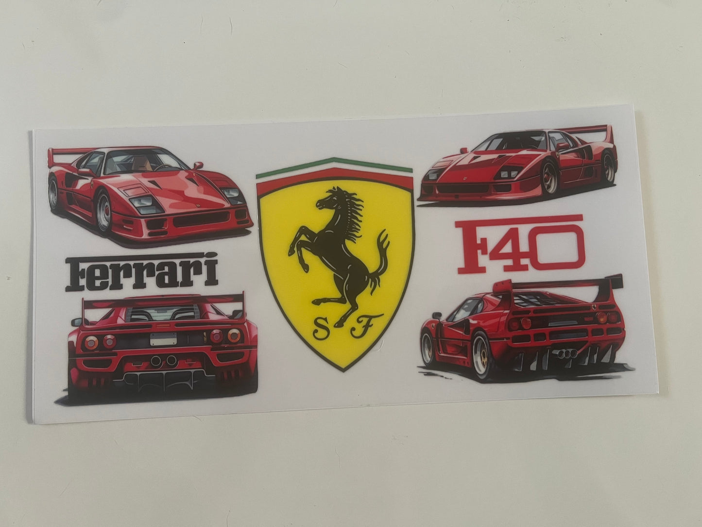 Ferrari F40 wrap exclusive