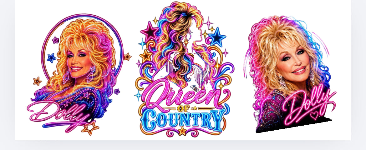 Dolly Parton queen of country wrap exclusive (UVPOD)