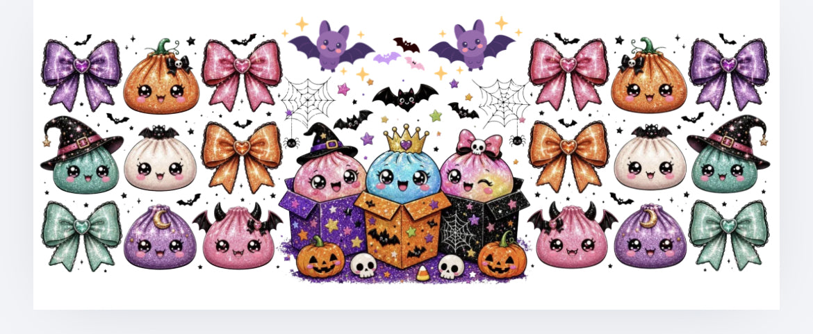 Halloween three wise dumplings wrap exclusive (UVPOD)