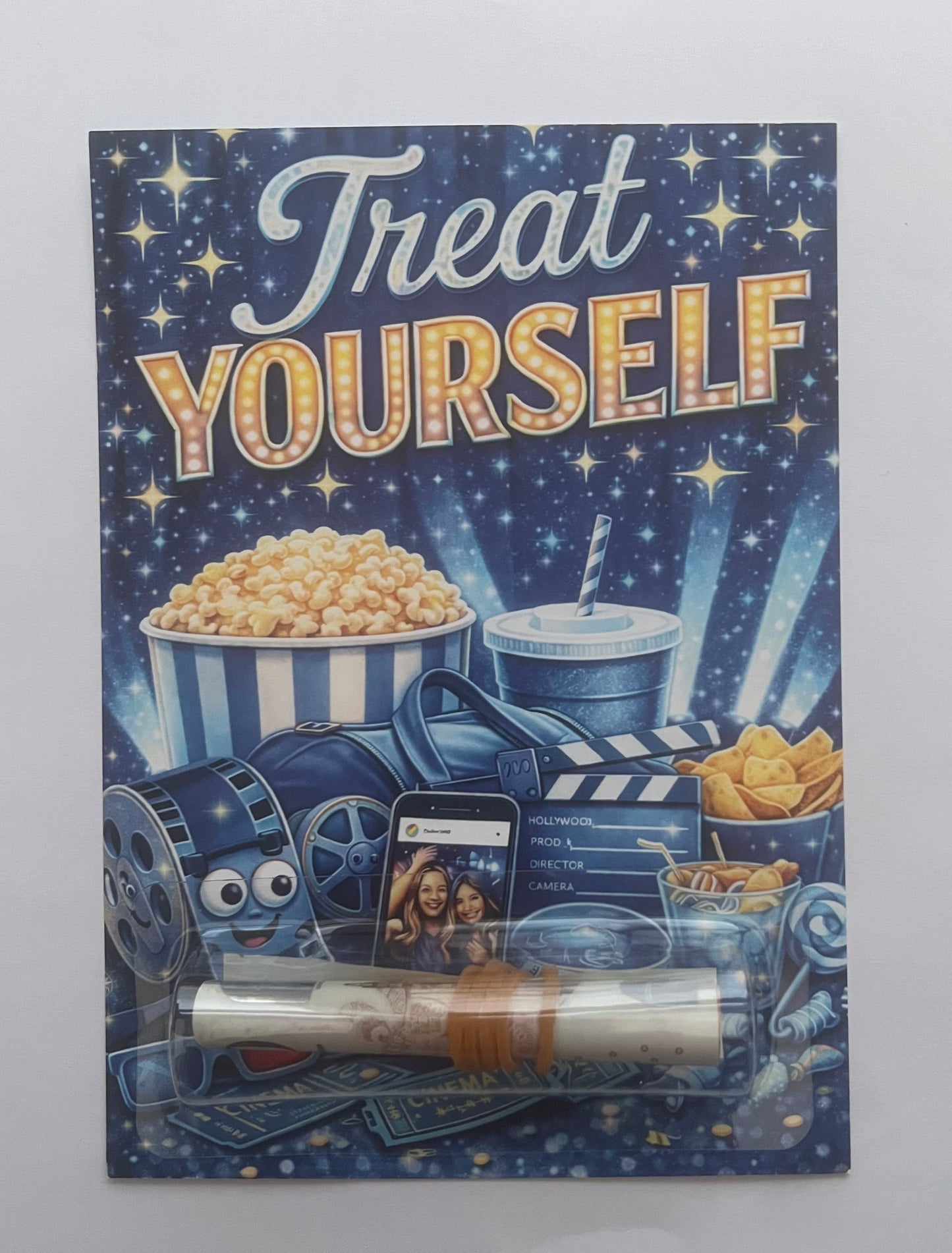 Treat yourself money cards (money not included)