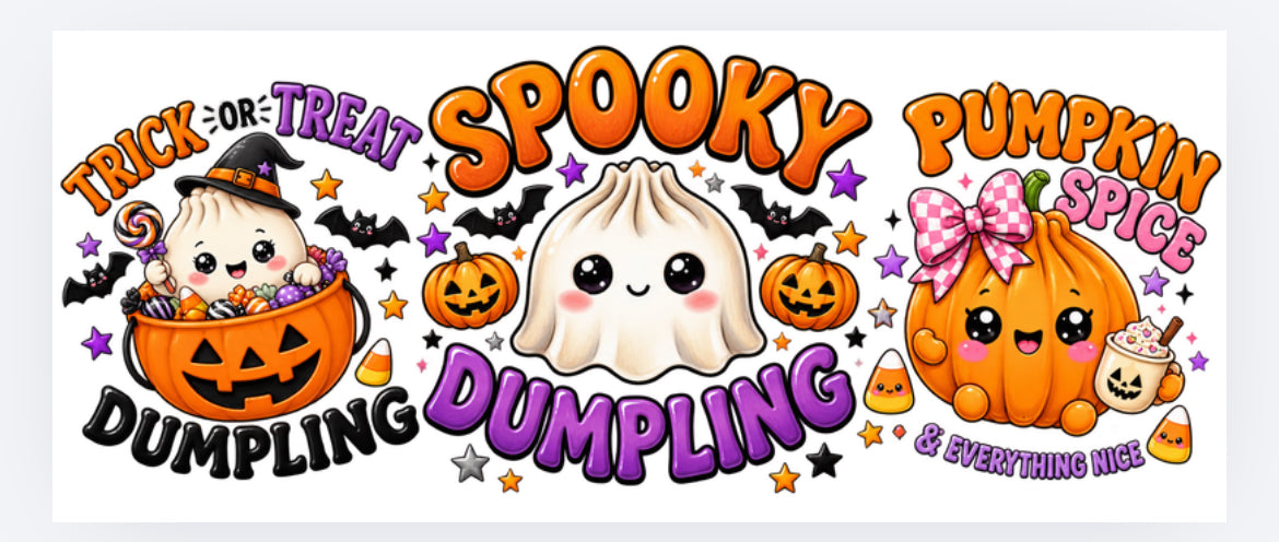Spooky dumplings wrap exclusive (UVPOD)