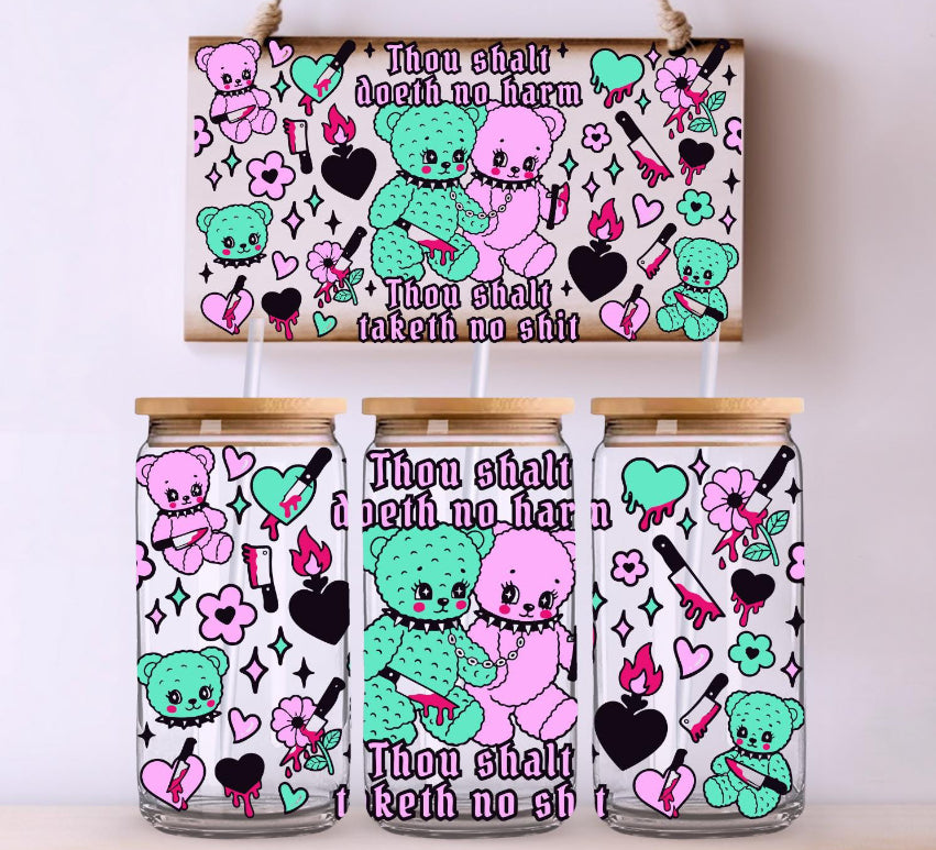 Thou shalt do no harm slasher bear wrap exclusive (UVPOD) (Copy)
