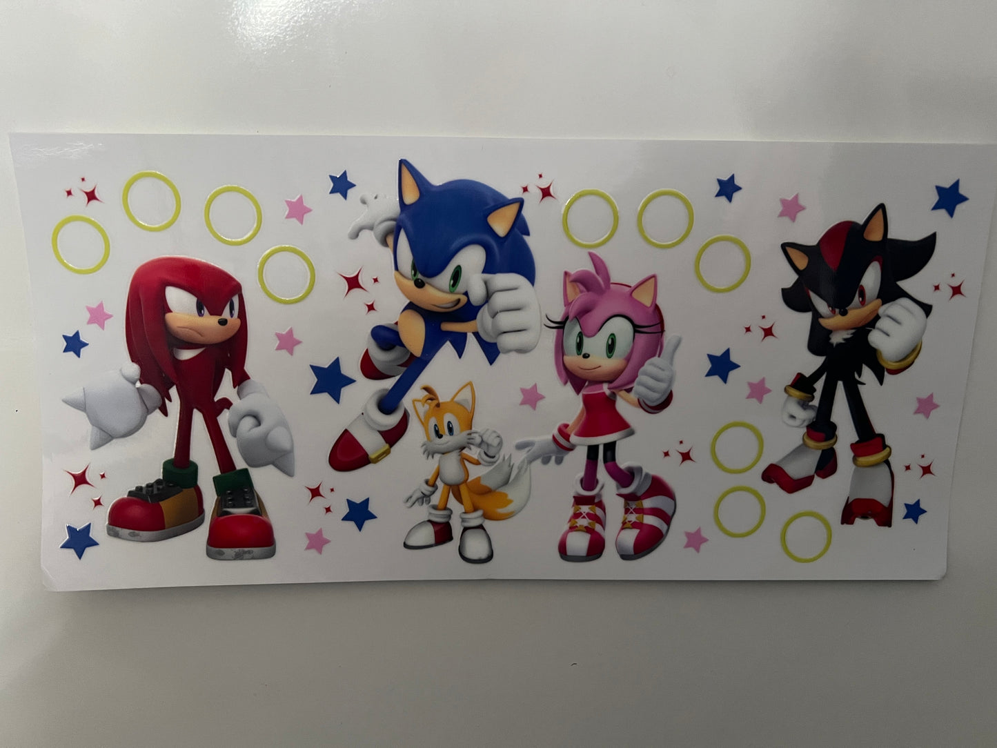 Sonic and pals wrap