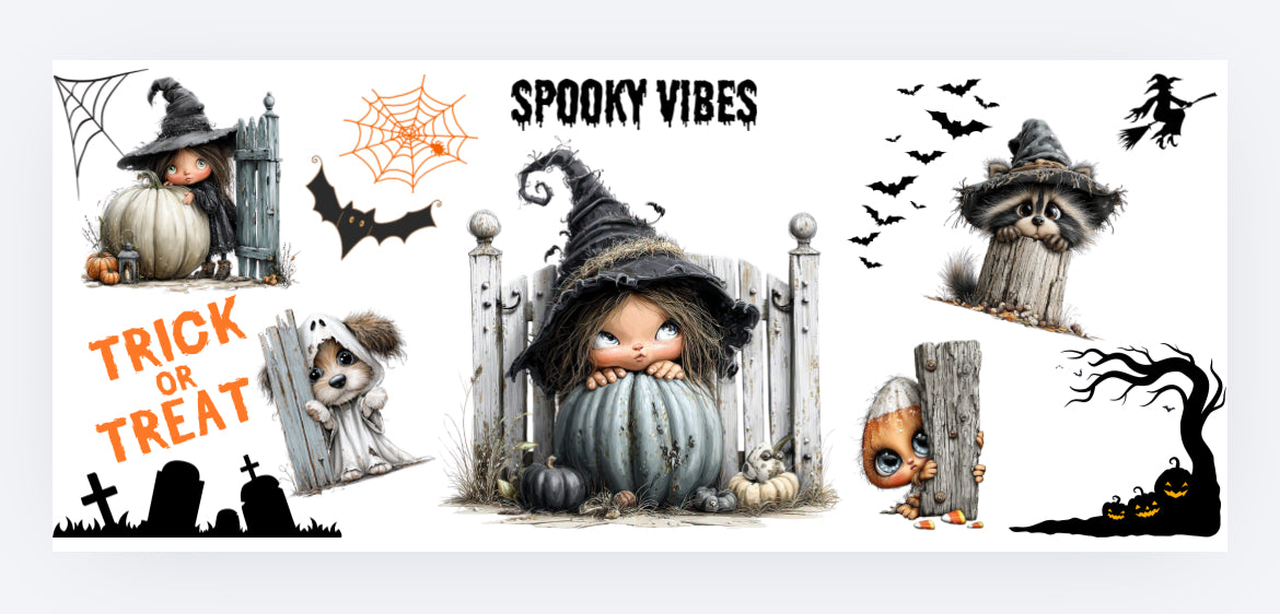 Halloween spooky vibes wrap exclusive (UVPOD)