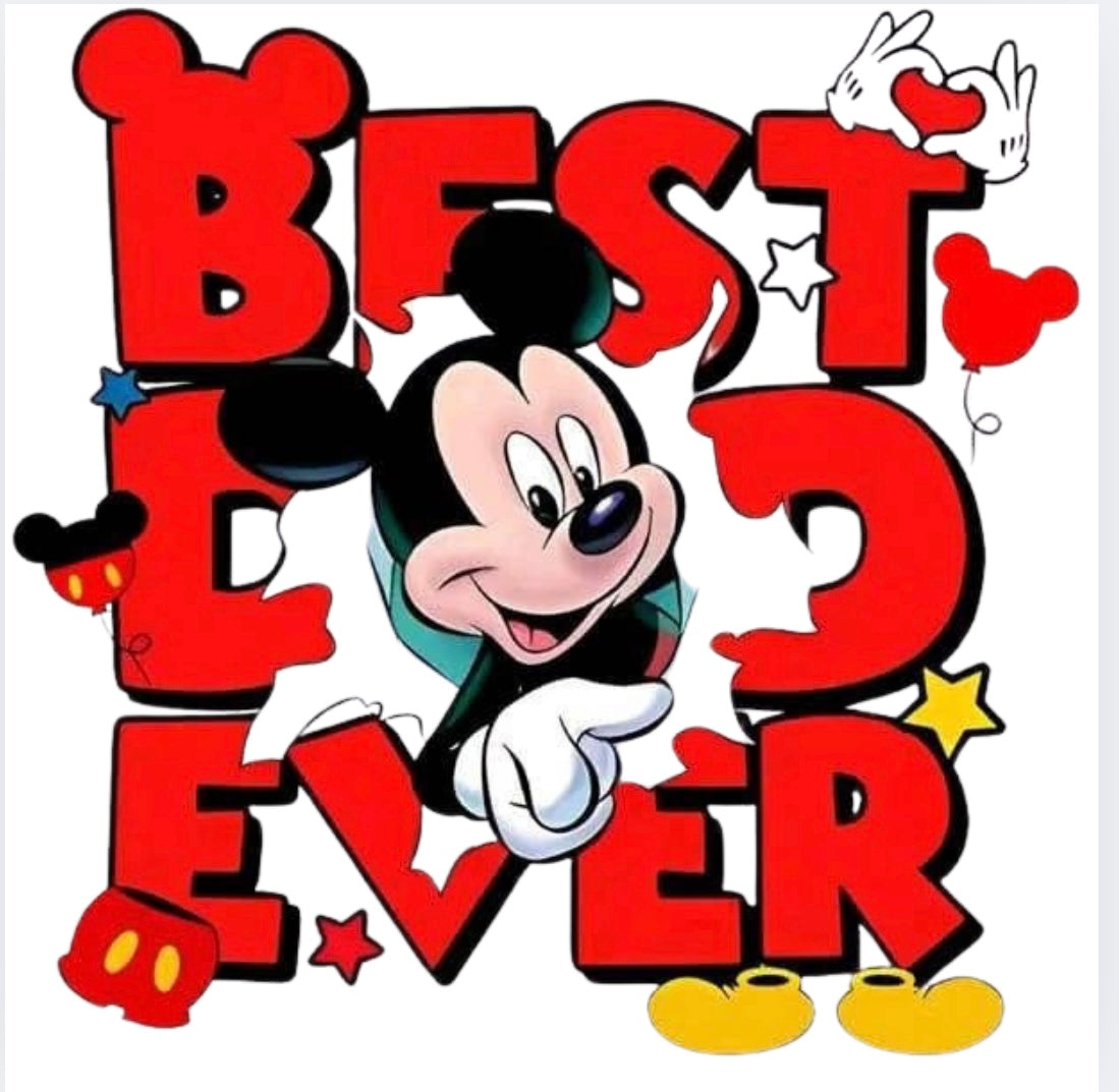 Best dad character DTF (POD)