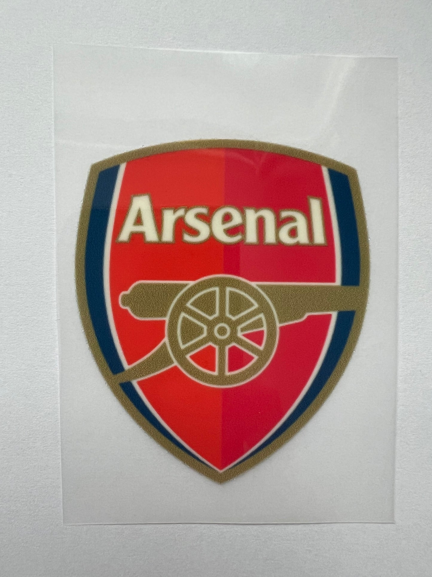 Arsenal football club badge DTF transfer (POD)
