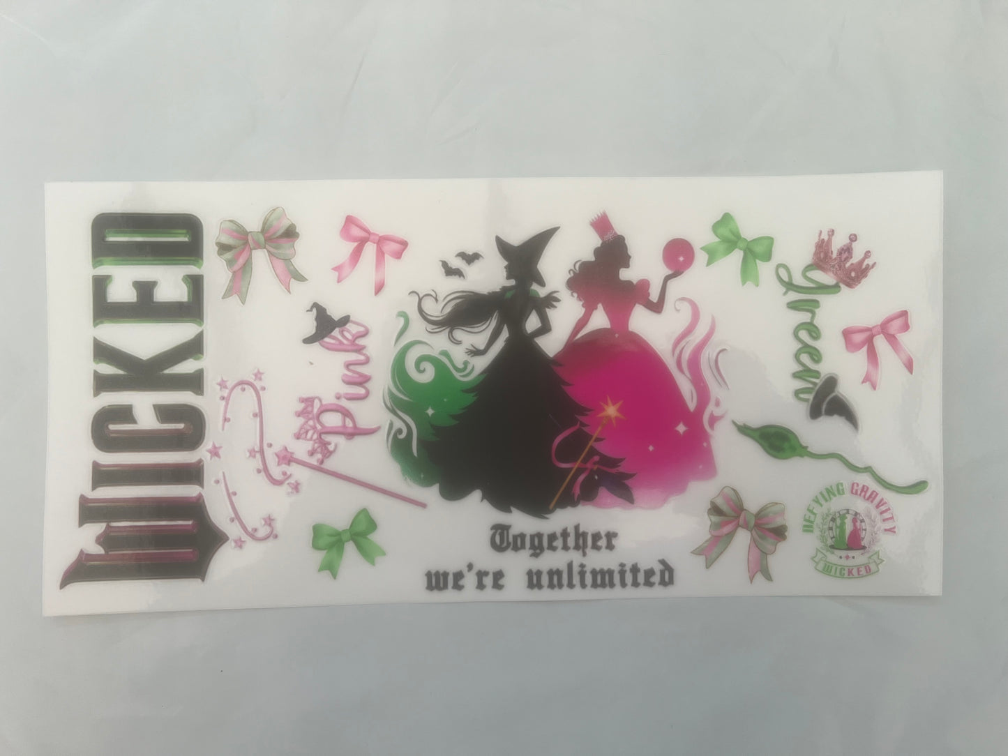 Wicked wrap “together were unlimited” wrap exclusive