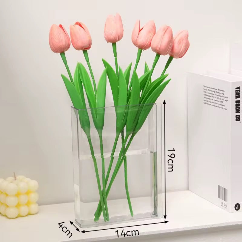 Book vase (acrylic)- CANNOT be sent using large letter postage!