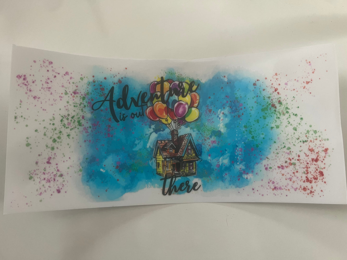 Adventure is out there “up” style wrap