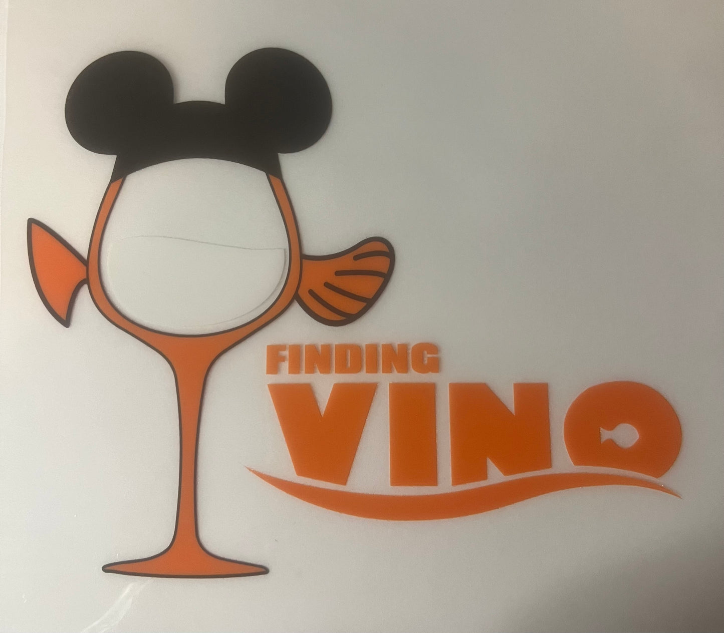 Drinkerbell finding vino DTF transfer POD