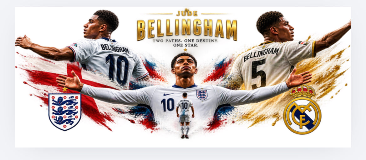Jude Bellingham wrap exclusive (UVPOD)