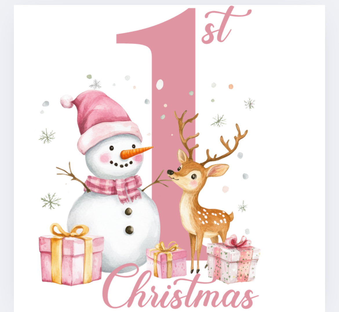 My first Christmas DTF (POD)