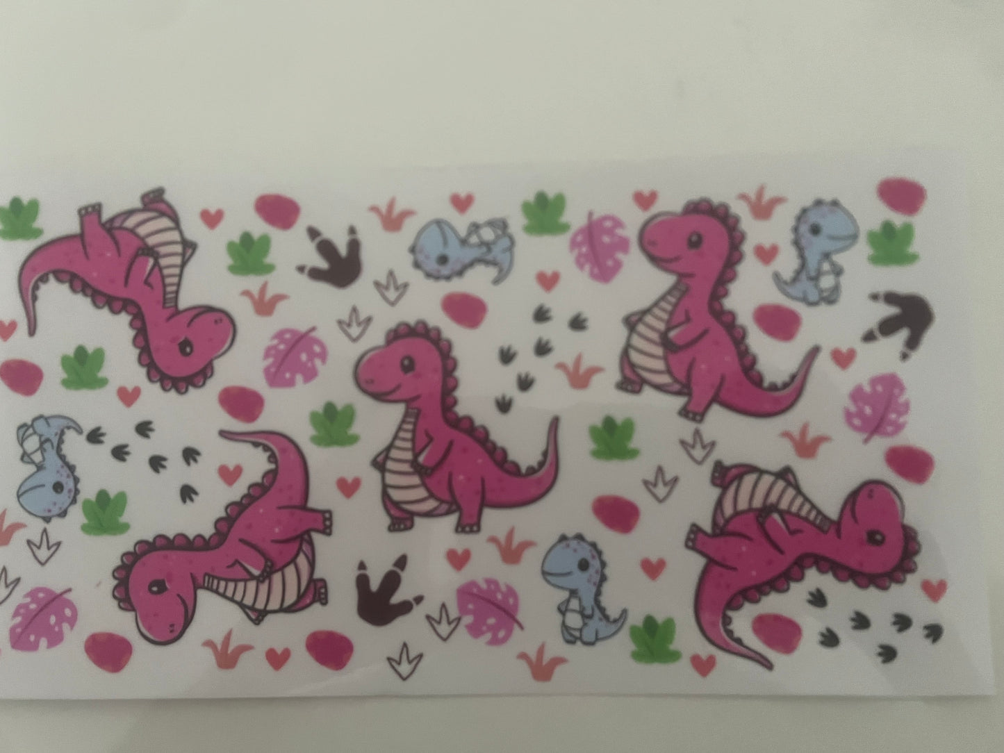 Pink Dinosaurs wrap (LE)