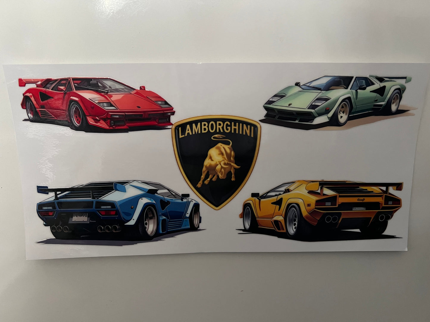 Lamborghini car wrap