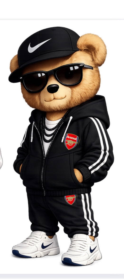 Trendy football bear - arsenal DTF (POD) exclusive