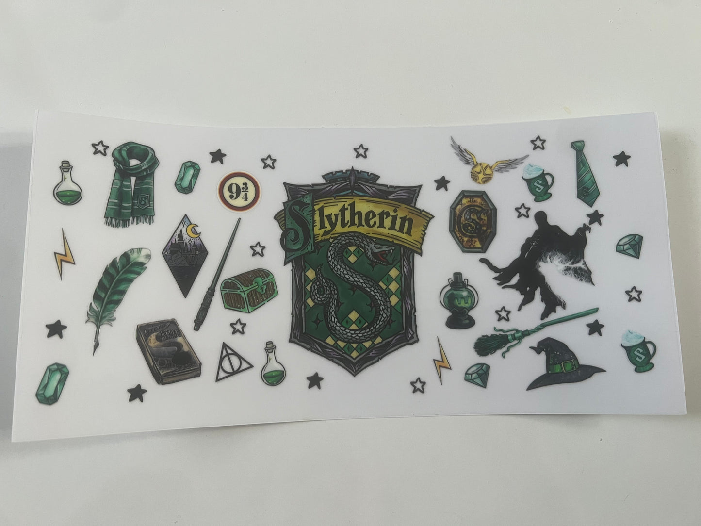 Harry potter team slytherin wrap